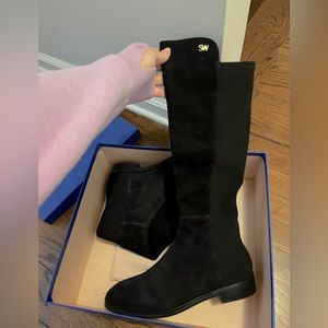 Stuart weitzman knee high black boots